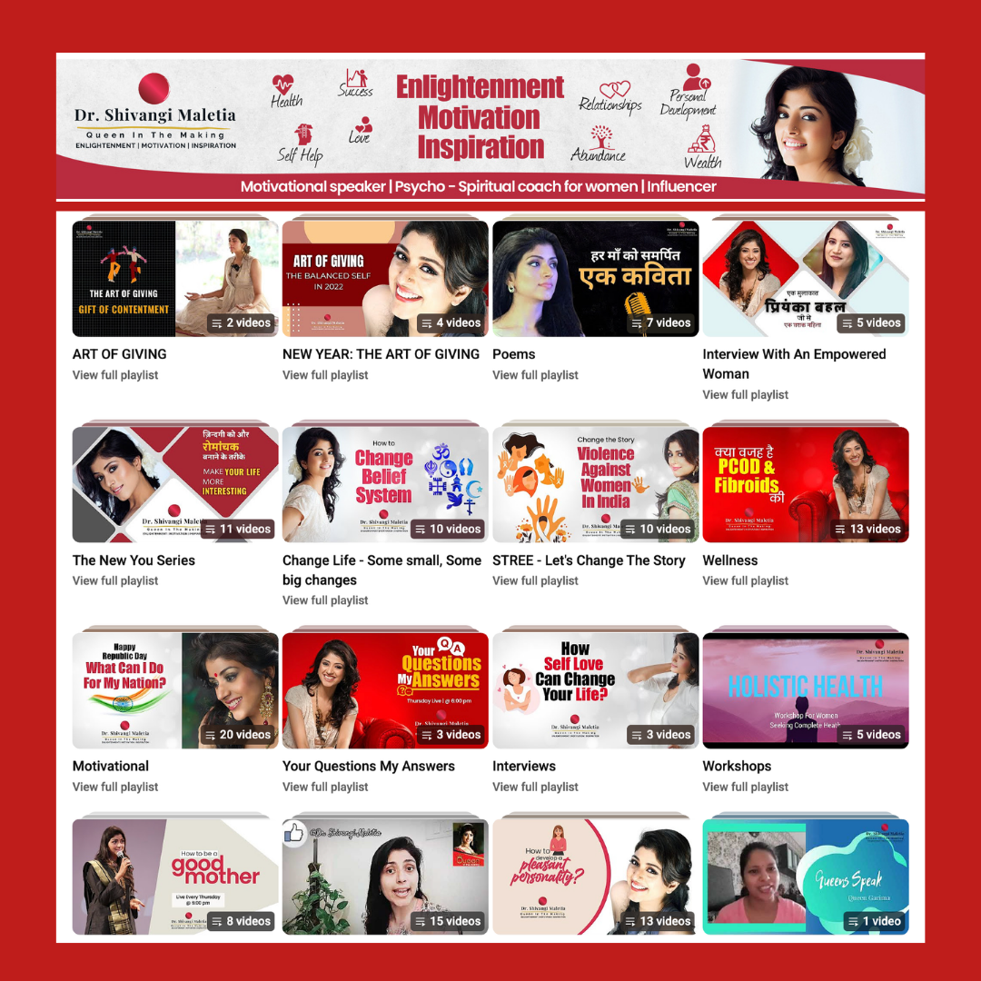 Dr. Shivangi Maletia - YouTube Marketing
